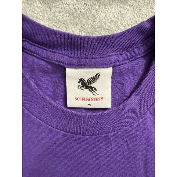 Sci-Fi Fantasy Shirt Mens Medium Pegasus Graphic Tee Generic Technologies - Picture 4 of 10